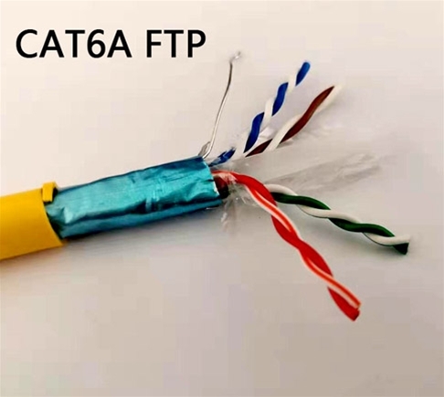 信號(hào)電纜-超六類單屏蔽網(wǎng)線CAT6AFTP